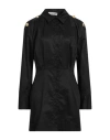Odi Et Amo Woman Short Dress Black Size Onesize Cotton