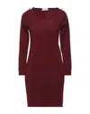 Odi Et Amo Short Dresses In Red
