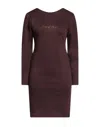 Odi Et Amo Short Dresses In Brown