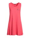 Odi Et Amo Short Dresses In Red