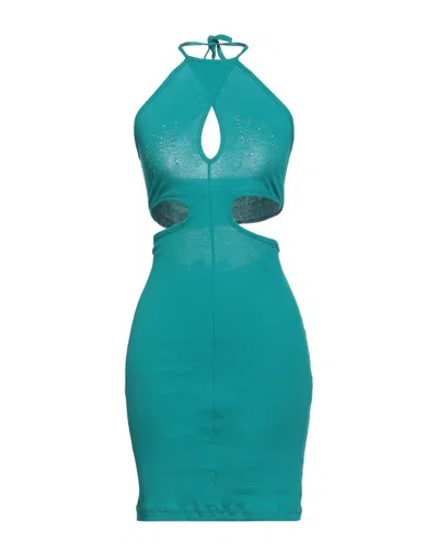 Odi Et Amo Short Dresses In Green