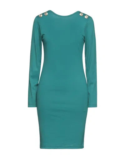Odi Et Amo Short Dresses In Green