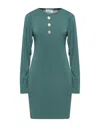 Odi Et Amo Short Dresses In Green