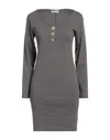 Odi Et Amo Short Dresses In Grey