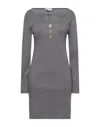 Odi Et Amo Short Dresses In Grey