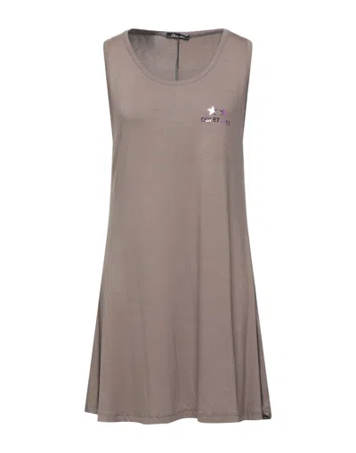 Odi Et Amo Short Dresses In Beige