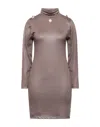 Odi Et Amo Short Dresses In Beige