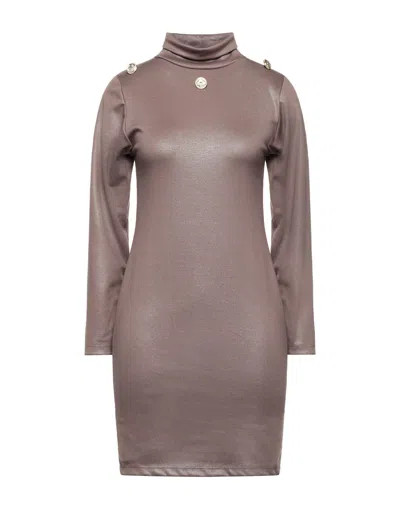 Odi Et Amo Short Dresses In Beige