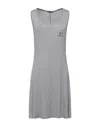 Odi Et Amo Short Dresses In Grey