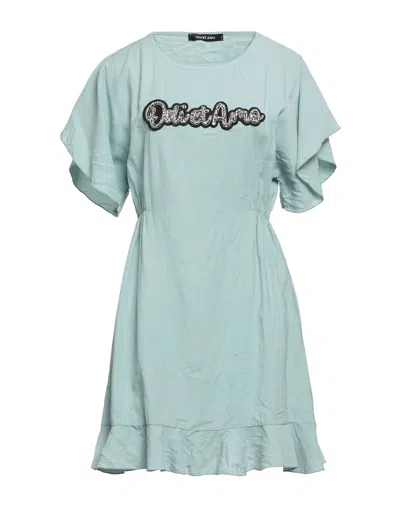 Odi Et Amo Short Dresses In Green