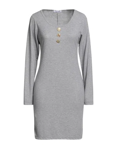 Odi Et Amo Short Dresses In Grey