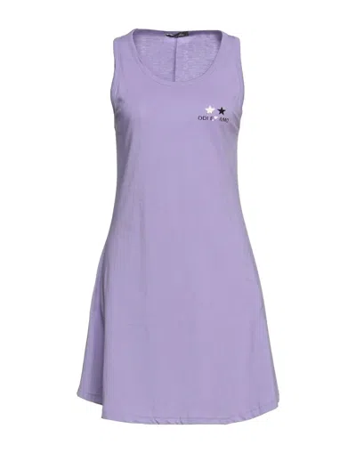 Odi Et Amo Short Dresses In Purple