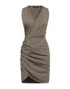 Odi Et Amo Short Dresses In Green