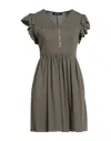 Odi Et Amo Short Dresses In Green