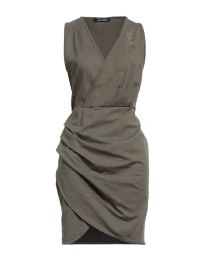 Odi Et Amo Short Dresses In Green