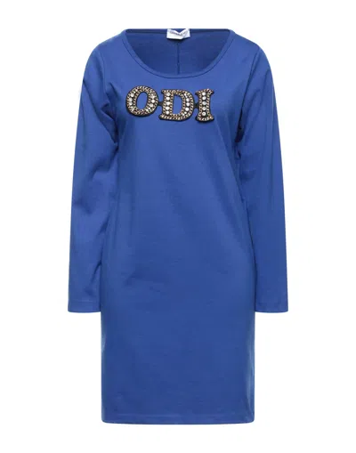 Odi Et Amo Short Dresses In Purple