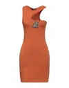 Odi Et Amo Short Dresses In Red
