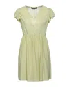 Odi Et Amo Short Dresses In Sage Green