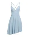 Odi Et Amo Short Dresses In Blue