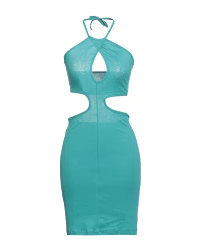 Odi Et Amo Short Dresses In Blue