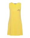 Odi Et Amo Short Dresses In Yellow