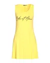 Odi Et Amo Short Dresses In Yellow