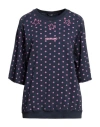 Odi Et Amo Woman Sweatshirt Midnight Blue Size M Cotton