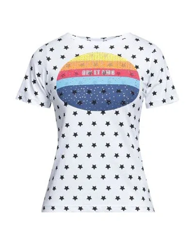 Odi Et Amo Woman T-shirt White Size L Cotton