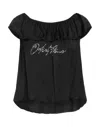 Odi Et Amo Woman Top Black Size Onesize Cotton
