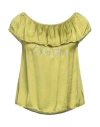 Odi Et Amo Woman Blouse Acid Green Size Onesize Cotton