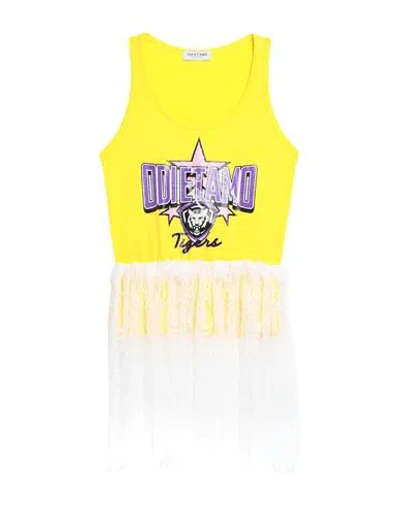 Odi Et Amo Woman Top Yellow Size M Cotton