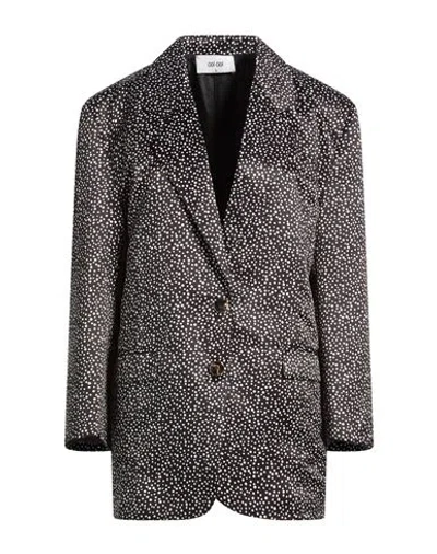 Odì Odì Woman Blazer Black Size M Polyester