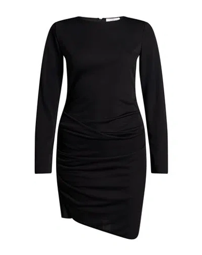Odì Odì Woman Mini Dress Black Size S Polyethylene, Elastane