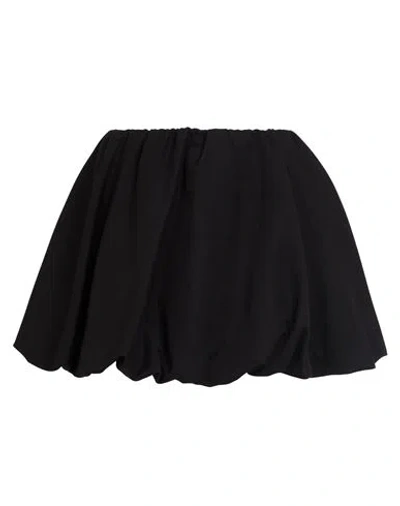 Odì Odì Woman Mini Skirt Black Size L Polyester, Viscose, Elastane