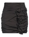 Odì Odì Woman Mini Skirt Black Size Xs Cotton, Polyester, Elastane In Black