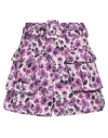 Odì Odì Woman Shorts & Bermuda Shorts Purple Size M Polyester, Elastane In Purple