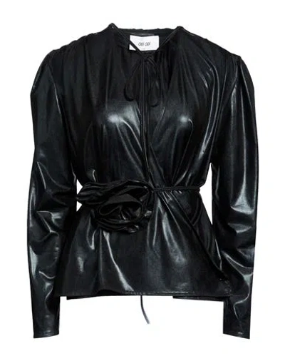 Odì Odì Woman Top Black Size L Polyester, Polyurethane, Elastane