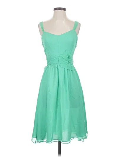 Pre-owned Odille Casual Dress In Green