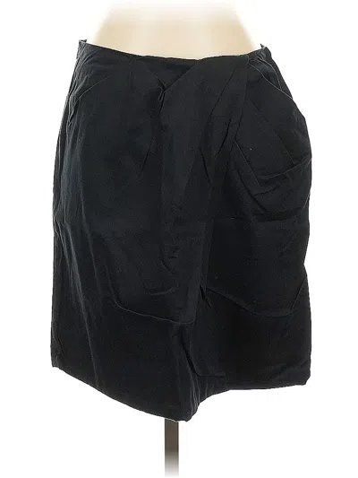 Pre-owned Odille Casual Skirt In Black