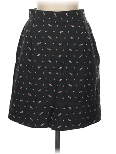 Pre-owned Odille Casual Skirt In Black