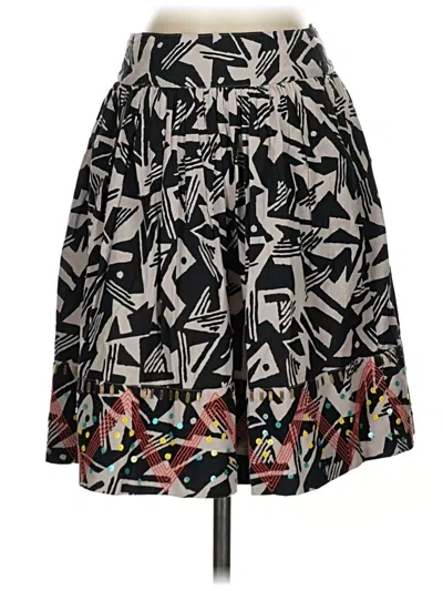 Pre-owned Odille Casual Skirt In Black