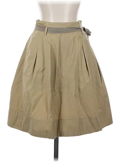 Pre-owned Odille Casual Skirt In Brown