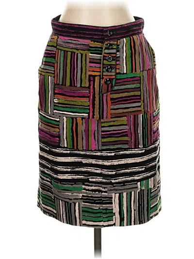 Pre-owned Odille Casual Skirt In Green