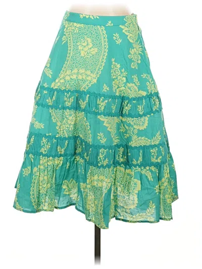 Pre-owned Odille Casual Skirt In Green