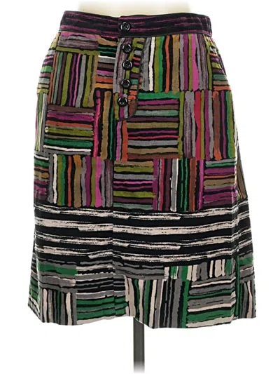 Pre-owned Odille Casual Skirt In Green