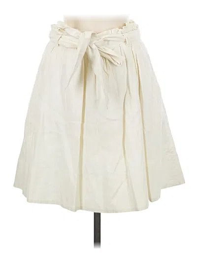 Pre-owned Odille Casual Skirt In Ivory