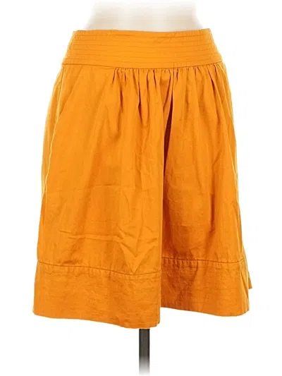 Pre-owned Odille Casual Skirt In Orange
