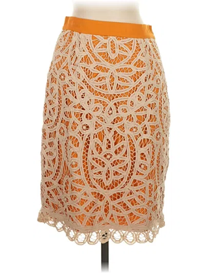 Pre-owned Odille Casual Skirt In Orange