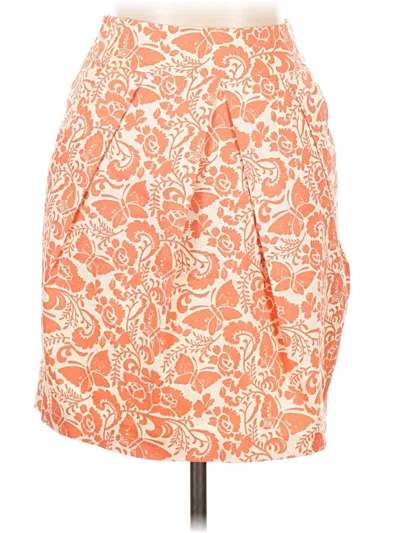 Pre-owned Odille Casual Skirt In Orange