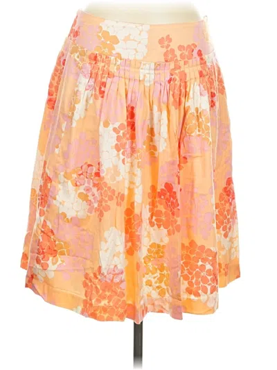 Pre-owned Odille Casual Skirt In Orange